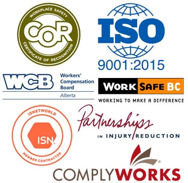 Safety and quality certification logos